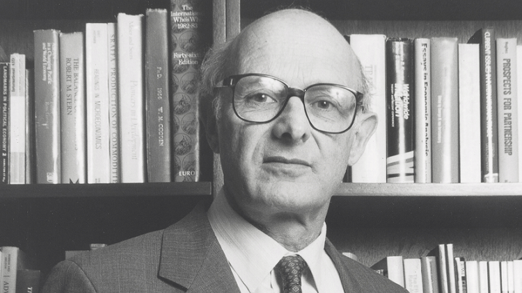 A lucky boy from a golden age of economics