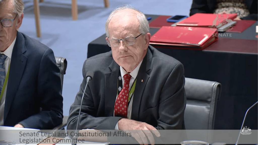 NACC commissioner defiant at Senate estimates appearance