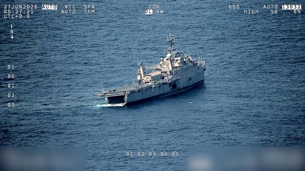 Ghost Bat live run — followed by Chinese missile launch