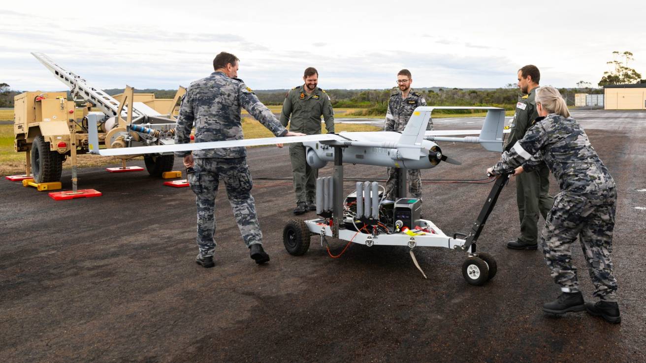 Jervis Bay becomes the navy's drone hub