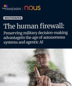 Whitepaper: Preserving military decision-making advantage in the age of autonomous systems and agentic AI